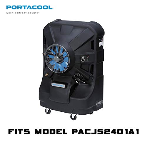 Portacool PARKULJ24000 Kuul Replacement Evaporative Media Set for Jetstream 240, PAC163SVT, PACJS1600, Black