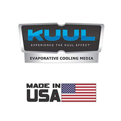 Portacool PARKULJ24000 Kuul Replacement Evaporative Media Set for Jetstream 240, PAC163SVT, PACJS1600, Black