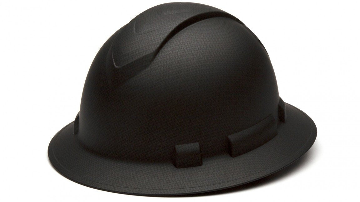 Pyramex HP54117 Ridgeline Full Brim Graphite Pattern Hard Hat Black