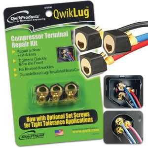 Qwik Products QT2912 QwikLug Terminal Repair Kit 12 AWG (4 ft Leads) Replacement MPN