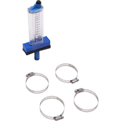 Rola Chem 570381T Flow Meter for 4 PVC, Top Mount, 125-500 GPM