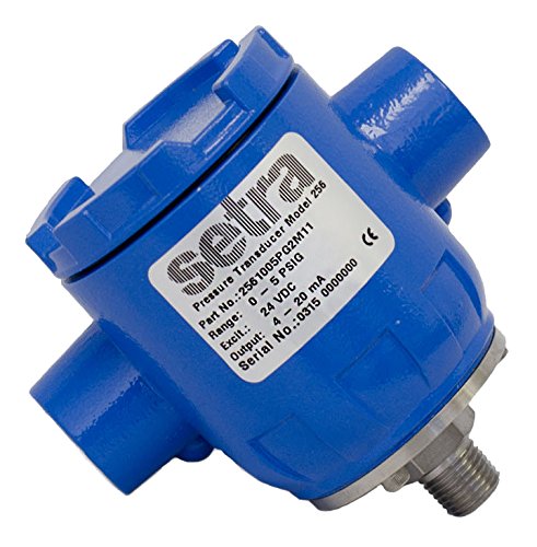 Setra Systems 2561500PG2M11 Model 256 Industrial Pressure Transducer - Rugged - 0-500 psig