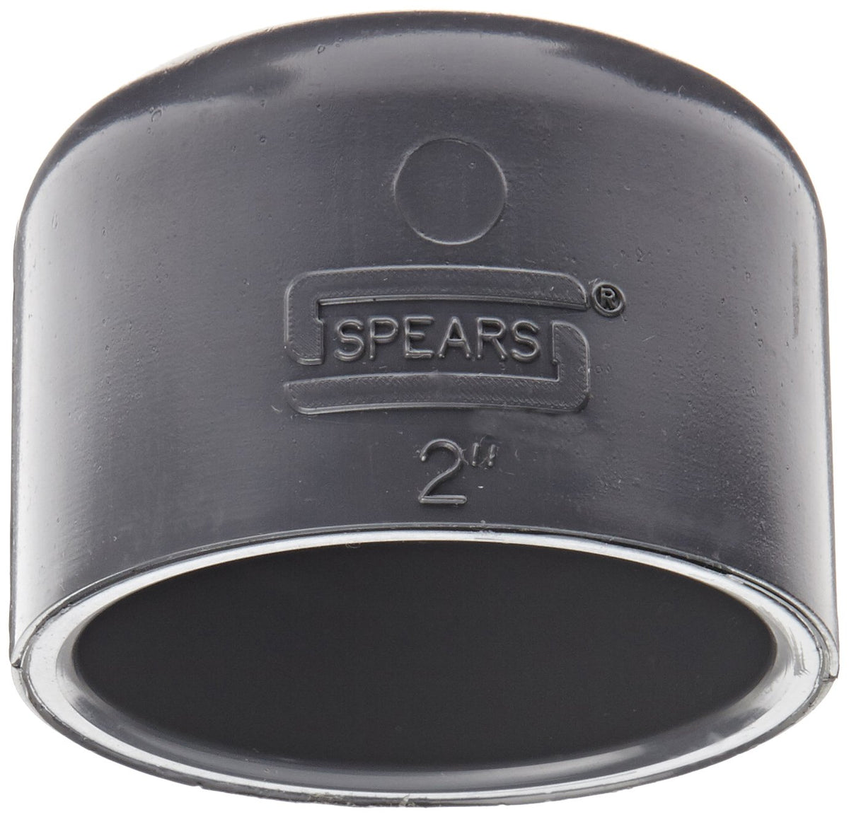 Spears 847-020 PVC Pipe Fitting Cap Schedule 80 2 Socket