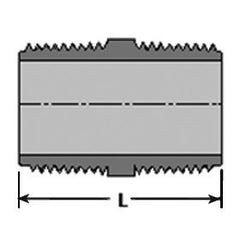 Spears 884-050 1X5 PVC Nipple TBE SCH80