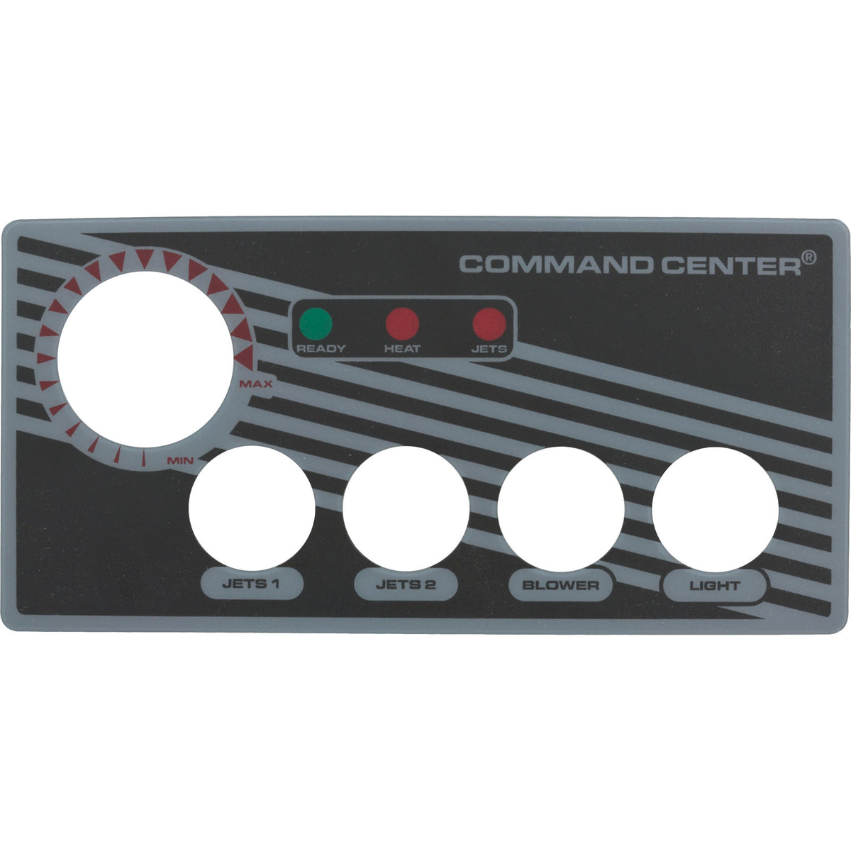 Tecmark 30202BM Overlay Tecmark Command Center 4 Button