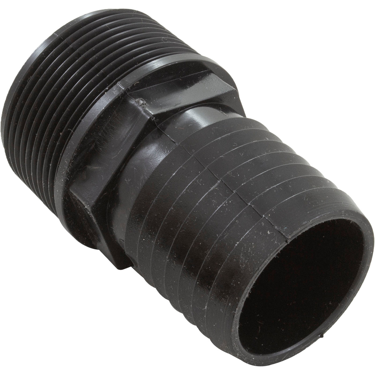 Waterway Plastics 417-6151 1 1/2 Mpt X 1 1/2 Hose Barb Adapter