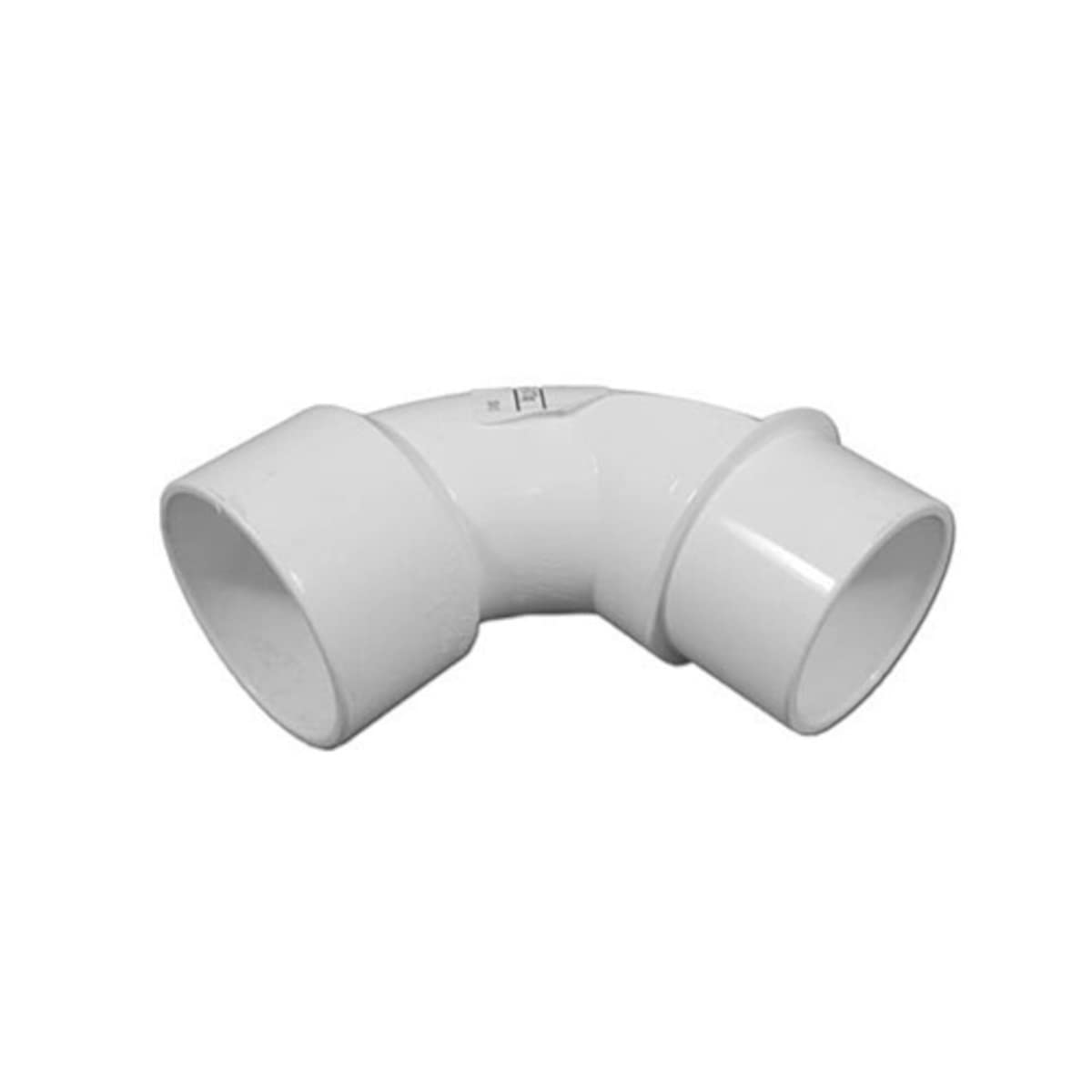 Waterway Plastics 411-9140 2.5 S x 2.5 in. SPG Sweep Street PVC Fitting 90 deg Elbow