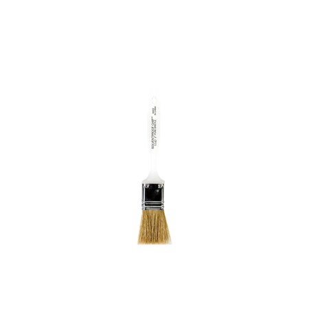 Wooster 1147-1 1 Solvent Proof Chip White China Bristle Brush