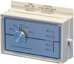 White-Rodgers 1F56-301 Single-Stage Low Voltage Vertical/Horizontal Thermostats