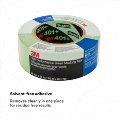 3M 70006745783 High Performance Green Masking Tape 401+ 48 mm x 55 m