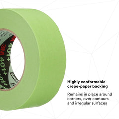 3M 70006745783 High Performance Green Masking Tape 401+ 48 mm x 55 m