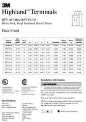 3M 7000133653 Products - 22-18 Ins. Crimp Spade/100