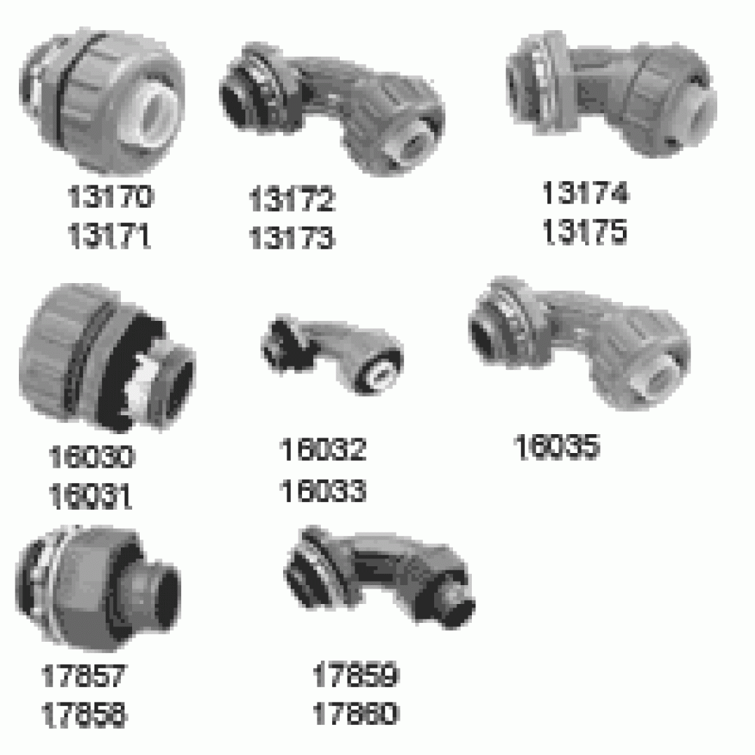 Bramec 13171 3/4 Straight, Lock-Nut