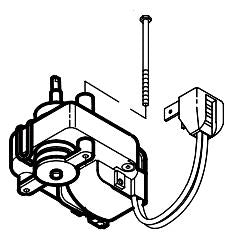 Broan-NuTone S99080592 Replacement Blower Fan Motor for 665N, 605RP, 665RP, 668RP