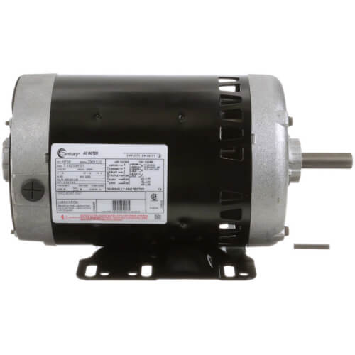 Century H756 1.5 HP 460/200-230V General Purpose Motor 3 PH 3450 RPM 56H Frame ODP