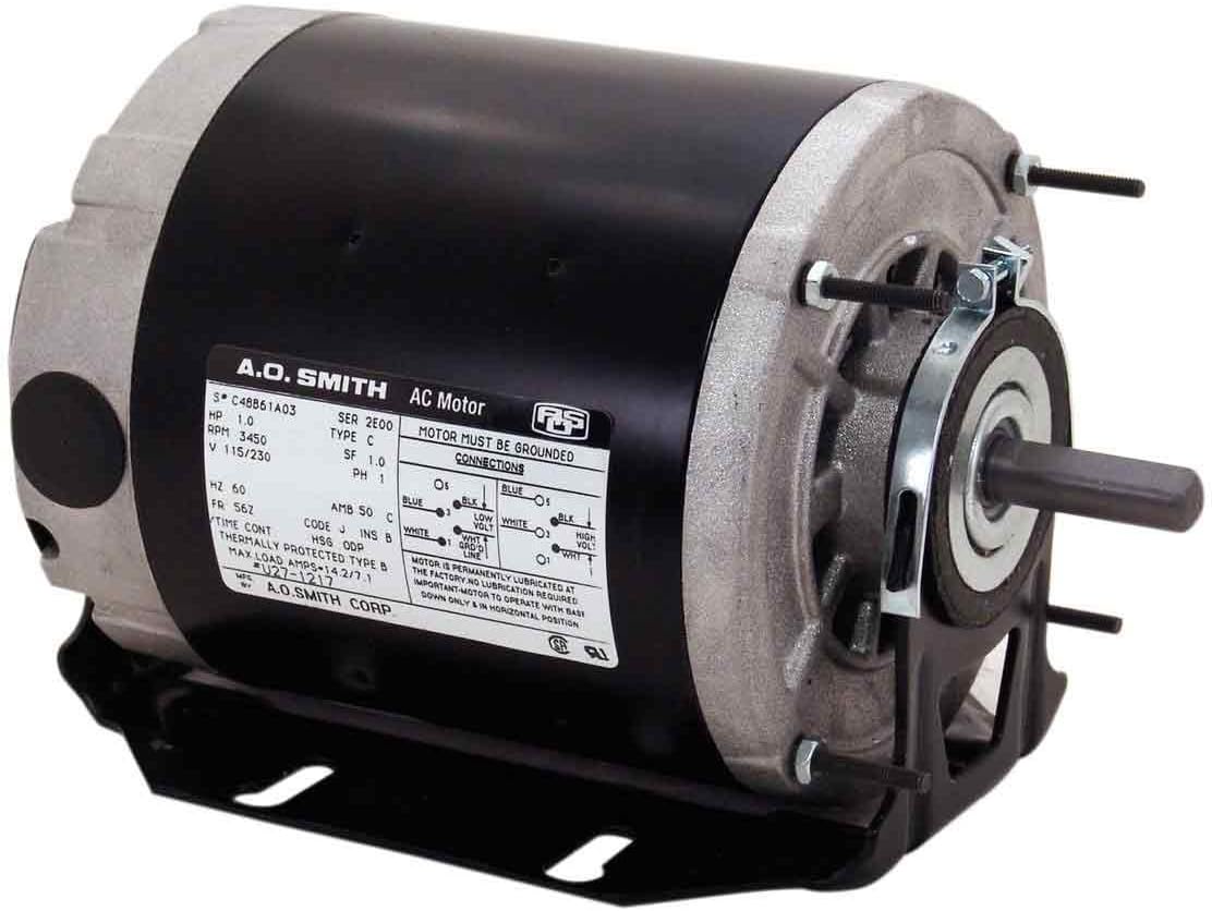 Century GF2031L Split Phase Resilient, 1/3-HP, 1725-RPM, 115-Volt, 6.2-Amp Sleeve Bearing Motor