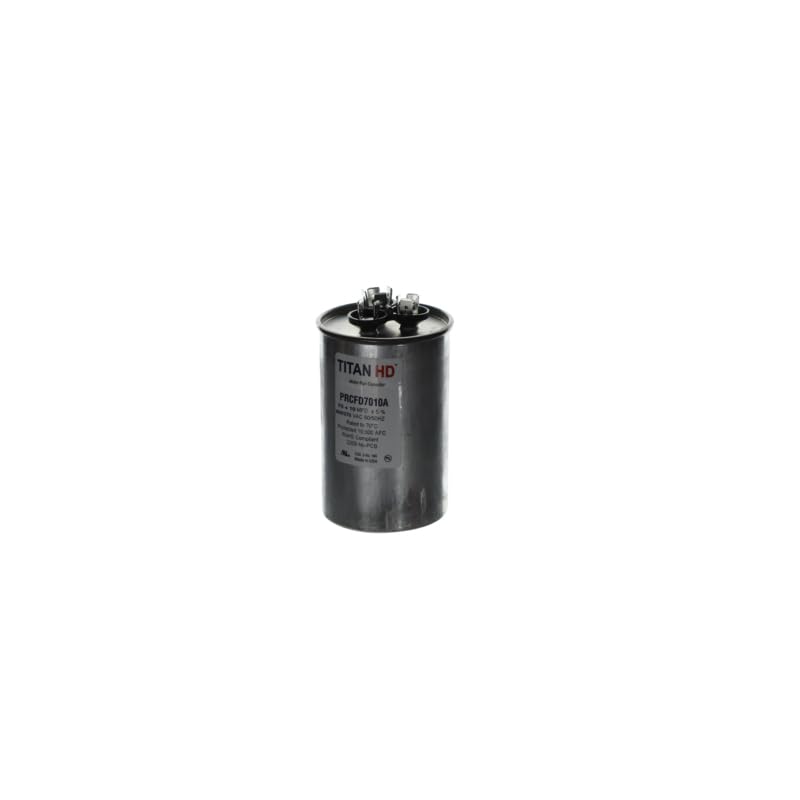 Diversitech PRCFD7010A Titan HD 70+10MFD Capacitor 440/370V Round PRCFD7010A