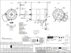 Fasco D1184 1/16hp 3450RPM 460 Volts Fan Motor