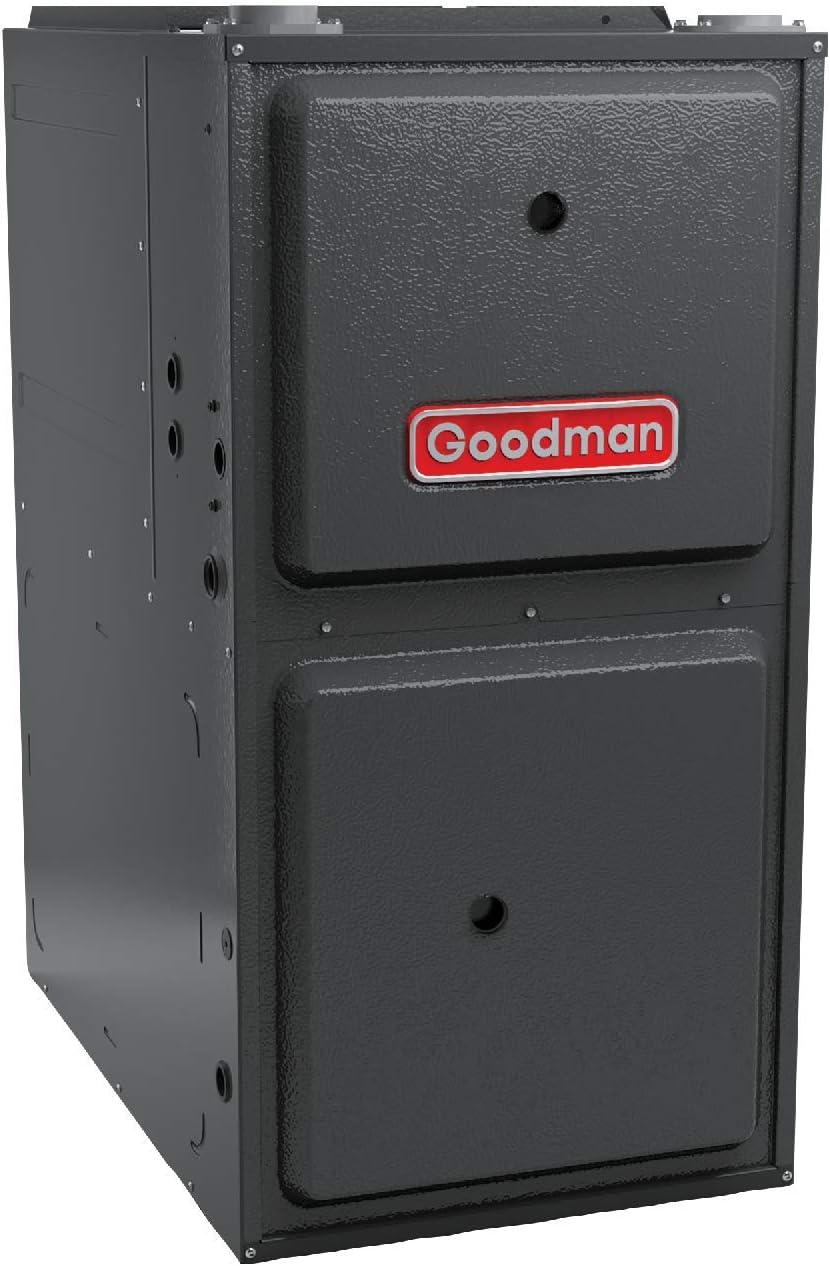 Goodman GCEC960403BN 96% 40K BTU Two-Stage Multi-Speed ECM Downflow Furnace