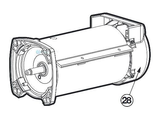 Hayward SPX3400FAN Fan Shroud, Variable Speed Pump