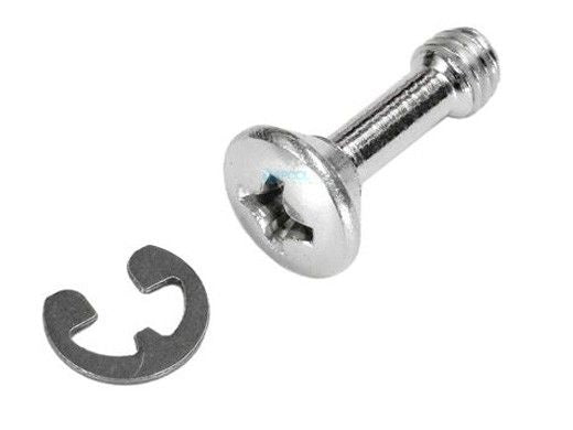 Hayward AXV314P Captive Screw with Retaining Clip Replacement for Hayward Ground Pool Cleaners