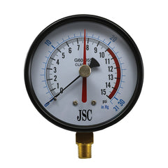 JONES STEPHENS CORP G60055 15 LB GAS TEST GAUGE (4 INCH FACE) CLASS 1A