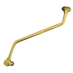 JONES STEPHENS CORP S01158 1/2 DOUBLE OFFSET SHOWER ARM (PB)