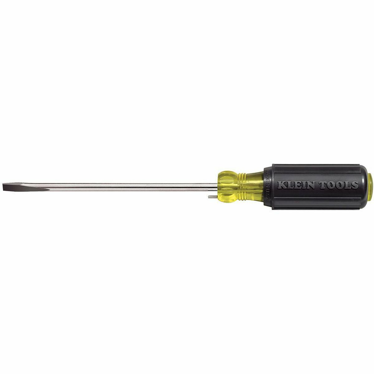 Klein 605-4B Wire Bending Cabinet Tip Screwdriver 4-Inch