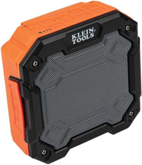 Klein Tools AEPJS3 Bluetooth Jobsite Speaker With Magnet And Hook, 20-Hr Run Time, Charge Devices Via USB A Or C, Daisy Chain For Pairing, Hands Free Capable