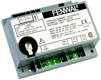 Fenwal 35-655705-001 Hot Surface Ignition Control 24v w/ 0 sec. Prepurge (5 sec. TFI)