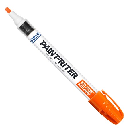 La-Co 96824 Valve Action Liquid Paint Marker, Orange