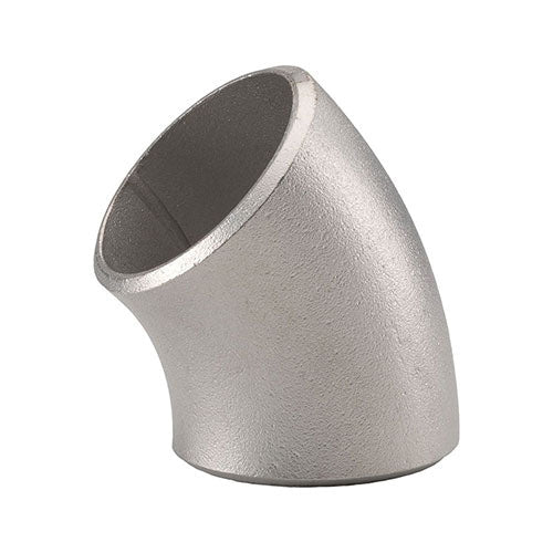 Merit Brass 01402-32 Butt Weld Stainless Steel Elbow 45 Deg 2 in SCH 10