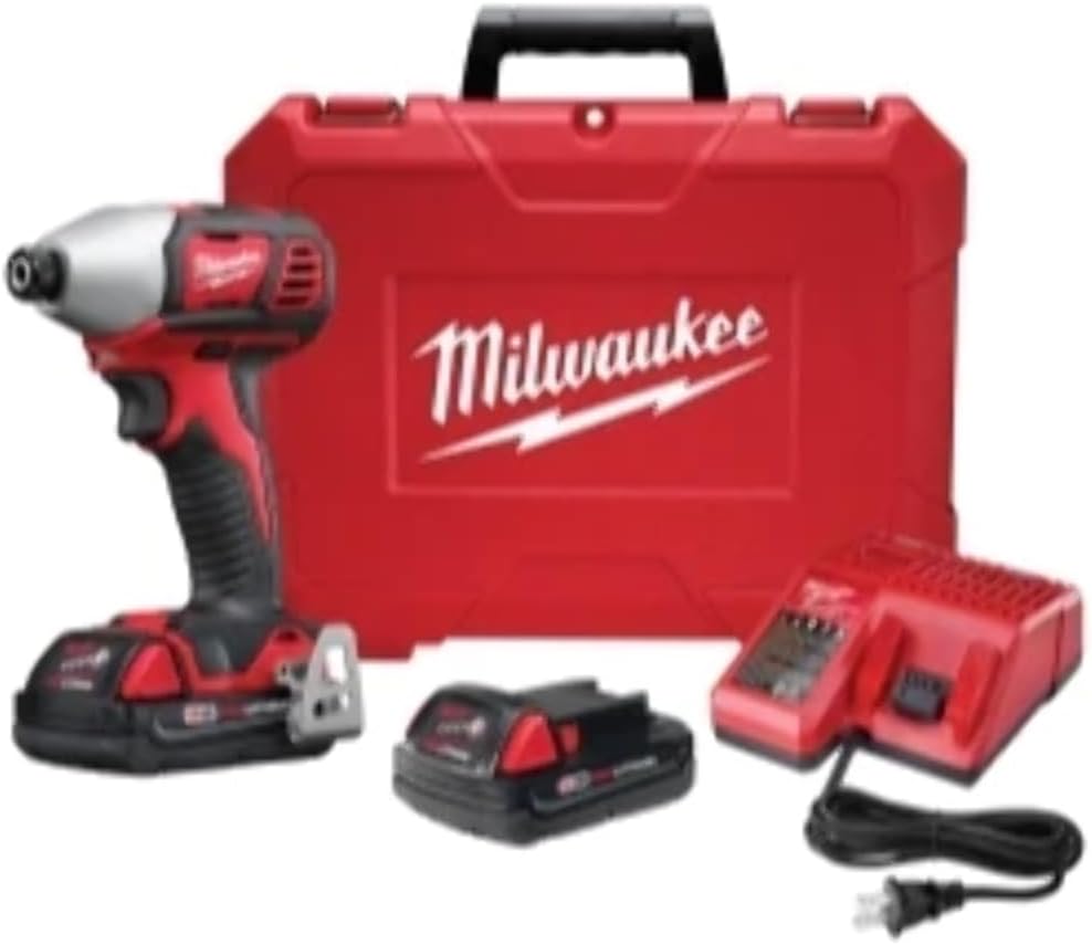 Milwaukee 2657-22CT M18 2-Speed 1/4 Hex Impact Driver Kit