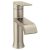 Moen 6702BN Genta LX One-Handle Bathroom Faucet Brushed Nickel