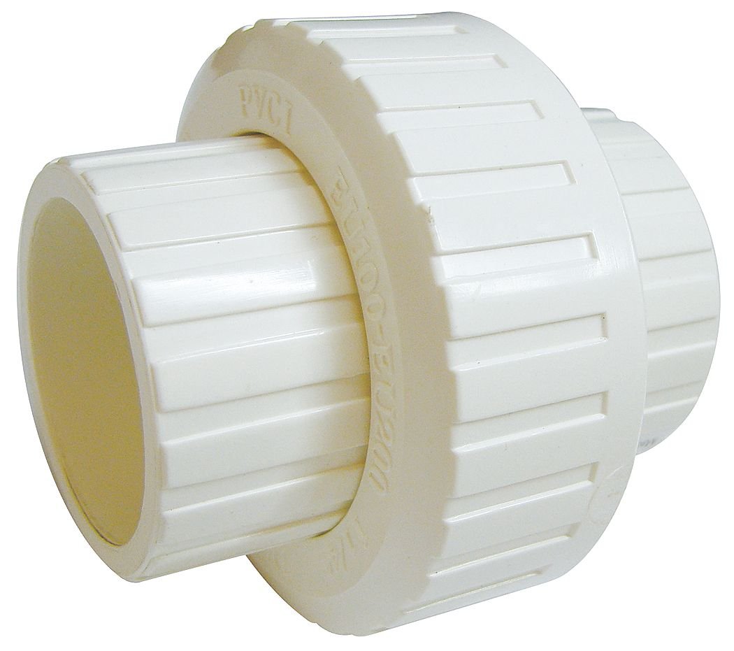 Mueller 457-007 Union Slip x Slip Sch 40 PVC Fitting