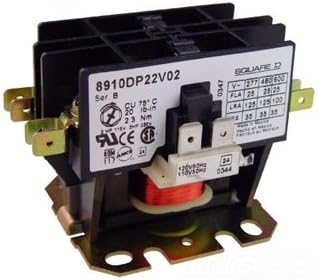 Schneider Electric 8910DPA32V14 Contactor 600-Vac 30-Amp Dpa Plus Options Electrical Box