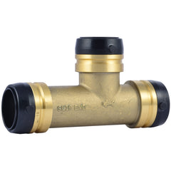 SharkBite UXL0335 Slip Tee Push to Connect Brass Plumbing Fitting 1-1/4 in