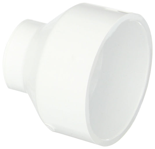 Spears P102-337 PVC DWV Pipe Fitting Reducing Coupling 3 X 1-1/2