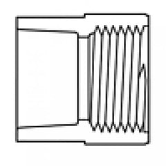 Spears 835-030C CPVC Pipe Fitting Adapter Schedule 80 3 Socket x NPT Female