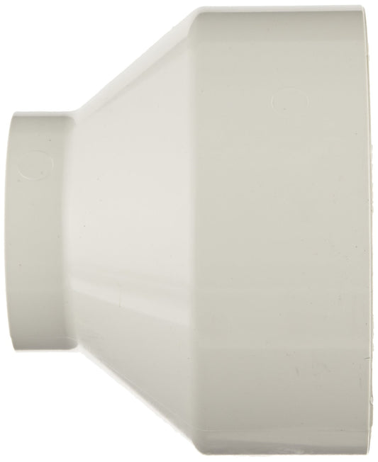 Spears P102-420 4X2 PVC DWV Increaser-Reducer Hubxhub