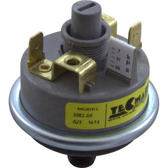 Tecmark Corporation 3903-DF Pressure Switch 1A 1/8 MPT SPST Field Adj