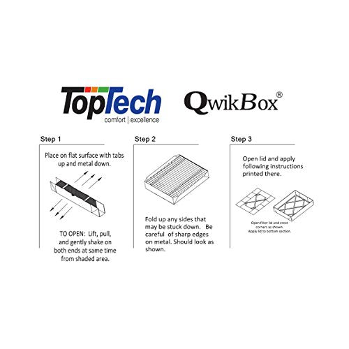 TopTech TT-FM-2025 QB OEM Replacement Filter - QwikBox(R)