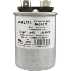 Vanguard RD-20-370 Run Capacitor 20 MFD 370v 1-3/4 x 2-7/8