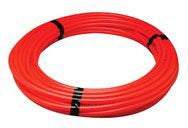 Zurn Q4PC300XRED PEX Hot/Cold Potable Non-Barrier Tubing Coil, 3/4 Diameter, 300' Length, 0.75 OD, Plastic, Red