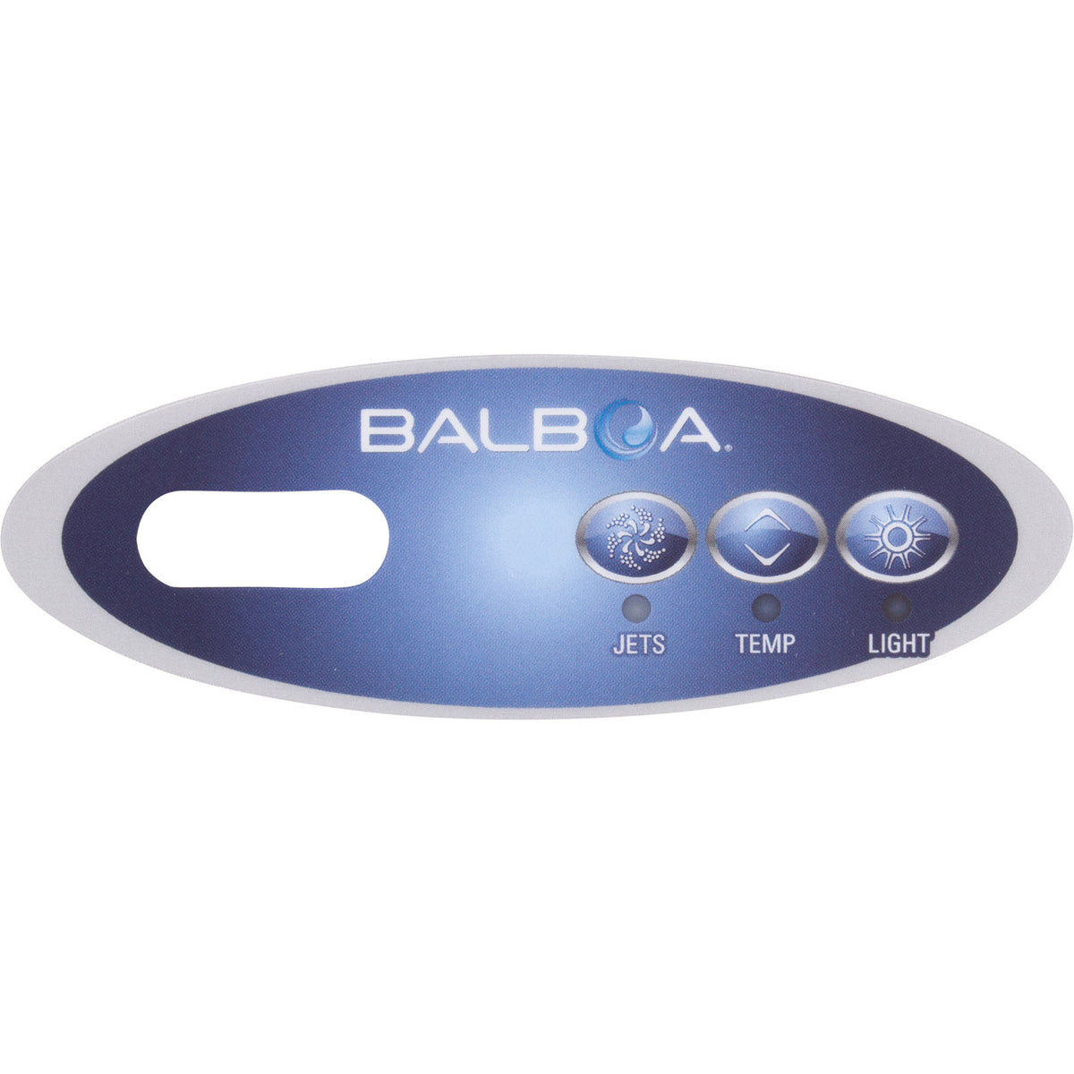 Balboa Water Group 11219 Mini Oval Jet/Light LCD Overlay