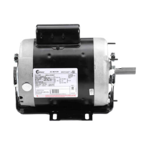 Century C448 6-1/2 Capacitor Start Resilient Base Motor 208-230V 1725/1140 RPM 3/4 0.21 HP