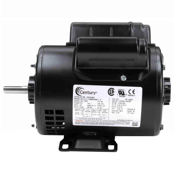 Century OB1024ES General Purpose Motor 1/4 HP 115/230v