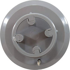 Custom Molded Products 25527-101-100 Floor Inlet Fitting Cover With Screw Gray