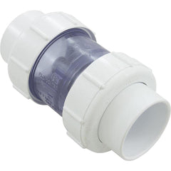 Flo Control 1795C20 5lb 2 Sxs Clear PVC Union Check Valve