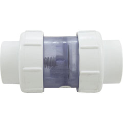 Flo Control 1795C20 5lb 2 Sxs Clear PVC Union Check Valve